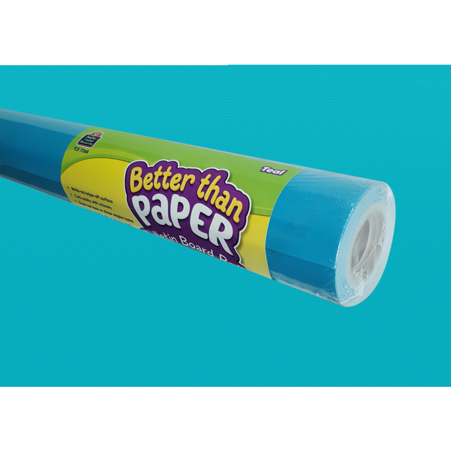 Teal Better Than Paper Bulletin Board Roll — CM School Supply