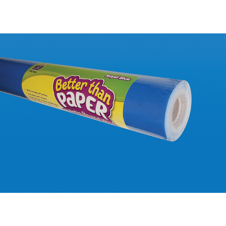 Royal Blue Better Than Paper Bulletin Board Roll — CM School Supply