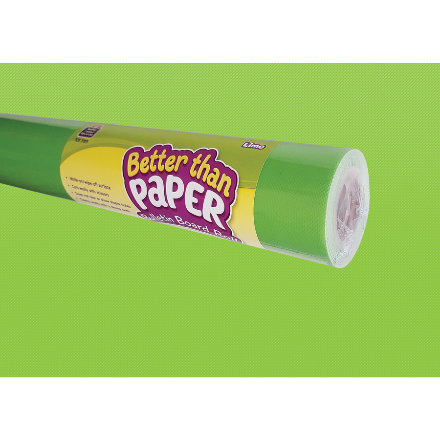 Lime Better Than Paper Bulletin Board Roll — CM School Supply
