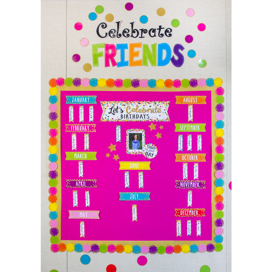 Hot Pink Better Than Paper Bulletin Board Roll — CM School Supply