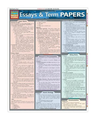 QuickStudy: Essays and Term Papers