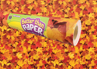 Fall Leaves Better Than Paper Bulletin Board Roll