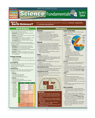 QuickStudy: Science Fundamentals 4 (Earth and Space)