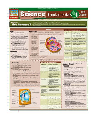 QuickStudy: Science Fundamentals 1 (Cells-Plants-Animals)