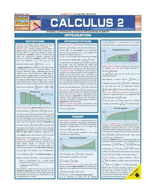 QuickStudy: Calculus 2