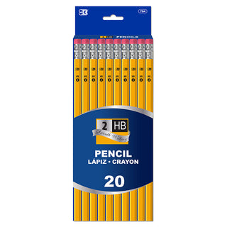 #2 Yellow Pencil (20/Pack)