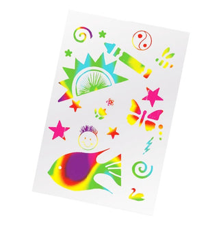 Scratch Art Paper Rainbow White (50 sheets)