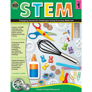 STEM: Engaging Hands-On Challenges Using Everyday Materials Grade 1