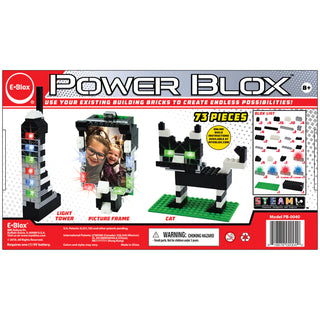 Power Blox™ Builds Plus Set - E-Blox® - LED Light-Up Building Blocks