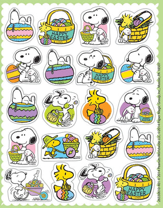 Peanuts Easter Stickers