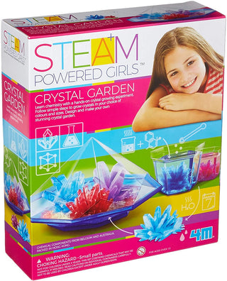 4M Steam Powered Girls Crystal Garden