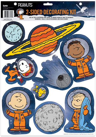 Peanuts NASA 2 Sided Decor Kits