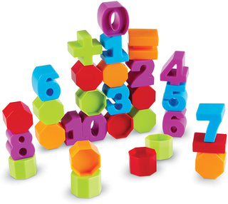 Number and Counting Blocks, Early Recognition Skills, 33 Pieces,(DISC)