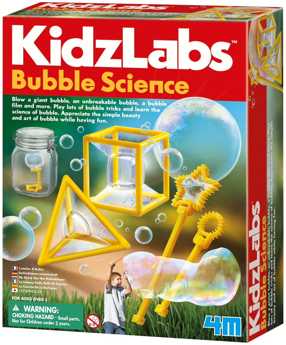 4M Kidz Labs Bubble Science Kit