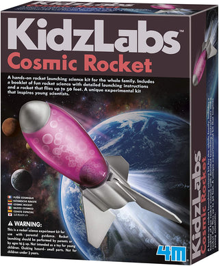 4M Cosmic Rocket Kit, Multi-Colored, One Size