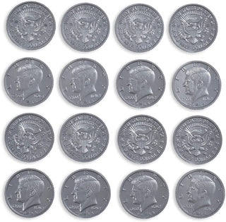 Learning Advantage, Play Half-Dollar Plastic Coins - Set of 50