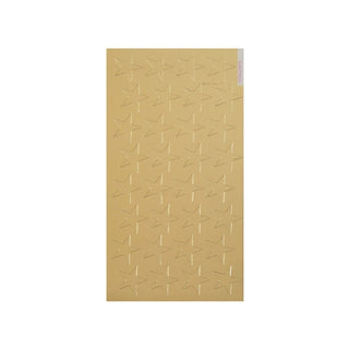1/2" Gold (250) Presto-Stick Foil Star Stickers