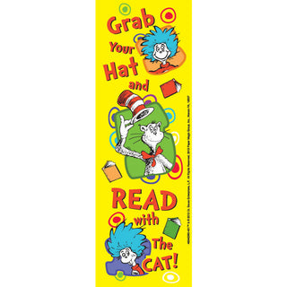 Dr. Seussâ¨ Grab Your Hat Bookmarks
