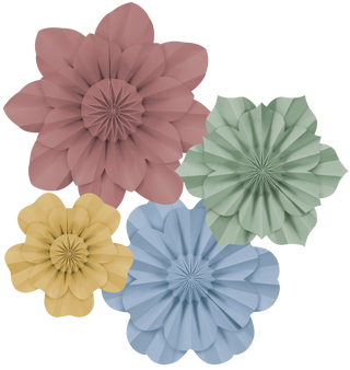 Cottage Charm Paper Flowers