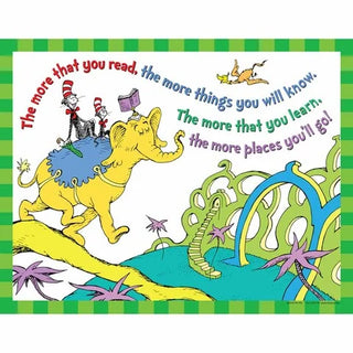 Dr. Seuss™ The More you Read Poster (D)