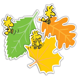 Peanuts® Fall Leaves Assorted Paper Cut Outs