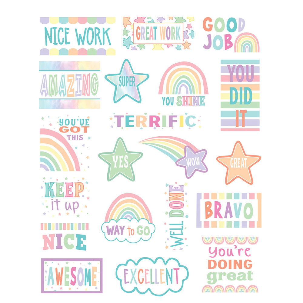 Pastel Pop Circles Mini Stickers Valu - Pack Pastel Pop Circles Mini Stickers Valu - Pack