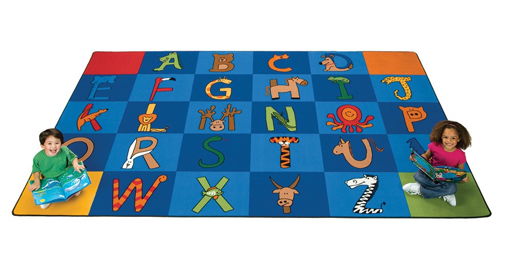 A to Z Animals! Rug (8'4" x 13'4" Rectangle)