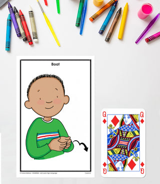 Let's Learn Sign Language Learning Cards Grade PK-2
