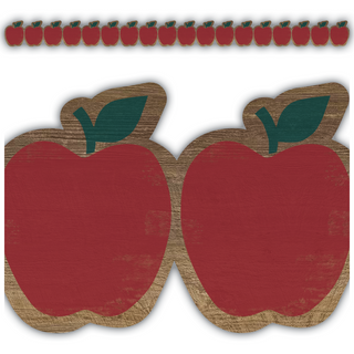 Home Sweet Classroom Apples Die Cut Border Trim(DISC)