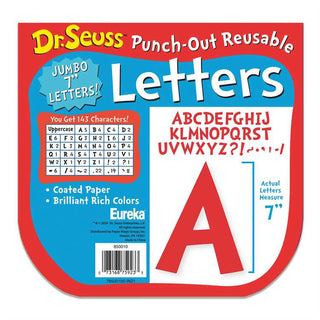 Dr. Seuss™ Red Deco Letters (D)