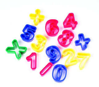 Numbers Dough Cutters