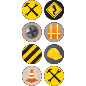 Under Construction Mini Stickers