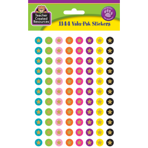 Confetti Stars Mini Stickers Valu-Pak