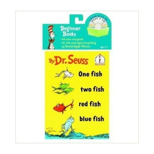 One Fish, Two Fish, Red Fish, Blue Fish Book & CD by  Dr Seuss