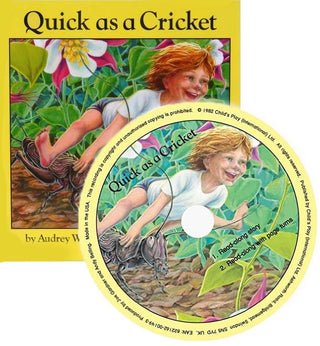 Quick As a Cricket  Book & CD Set