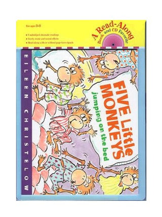 Five Little Monkeys Jumping on the Bed Book & CD Set