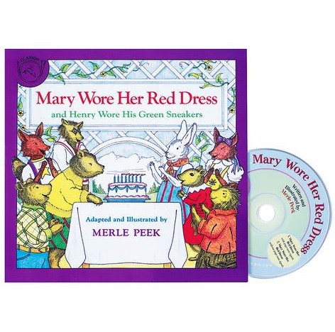 Mary Wore Her Red Dress and Henry Wore His Green Sneakers Book & CD Mary Wore Her Red Dress and Henry Wore His Green Sneakers Book & CD