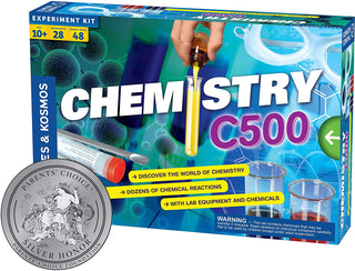 Thames & Kosmos Chemistry Chem C500 Science Kit with 28 Guided Experiments