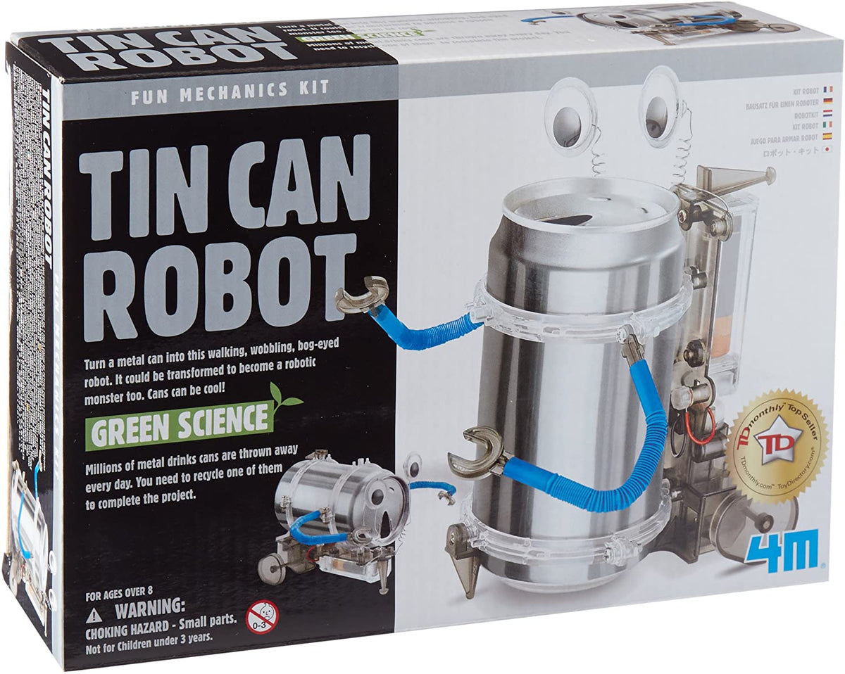 Toysmith 4M Tin Can Robot Kit — CM School Supply