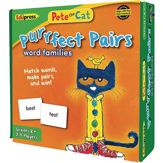 Pete the Cat® Purrfect Pairs Games - Word Families