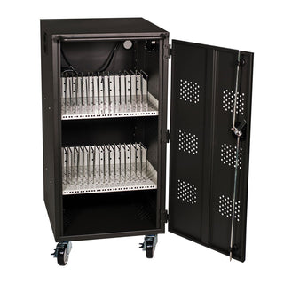 30 Bay Tablet, iPad and Chromebook Charging & Storage Cart