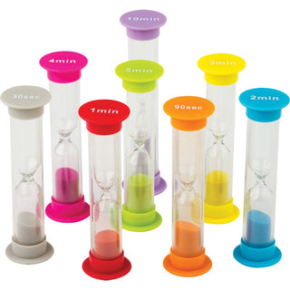 Small Sand Timers Combo 8-Pack
