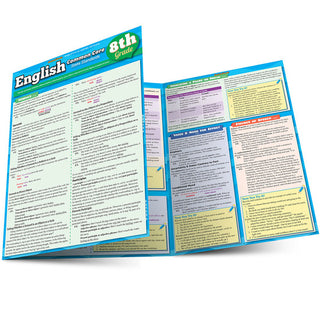 QuickStudy | English: Common Core - 8th Grade Laminated Study Guide