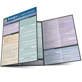 QuickStudy | Essays & Term Papers Laminated Study Guide