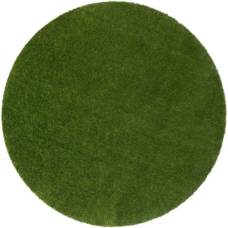 GreenSpace 7'6" Round Premium Grass Textured Area Rug