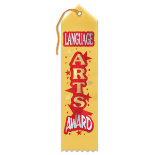 Language Arts Award Ribbon