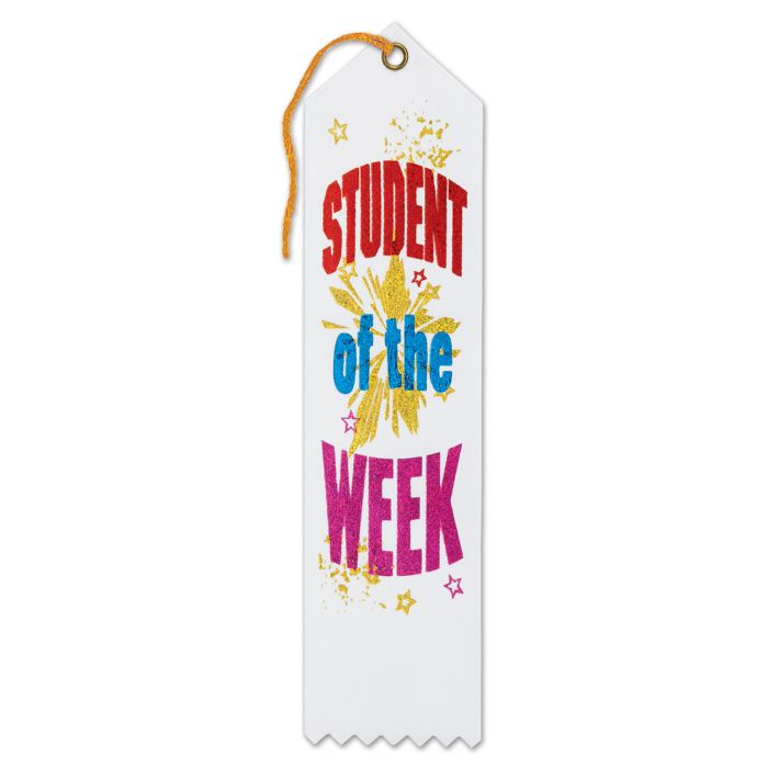 Student Of The Week Award Ribbon – CM School Supply