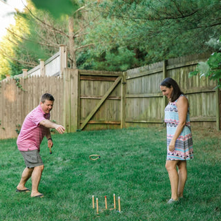 High Quality Wood Ring Toss