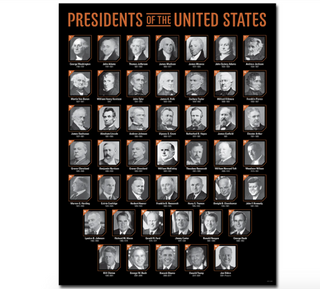 Presidents of the United States Chart (All 46)