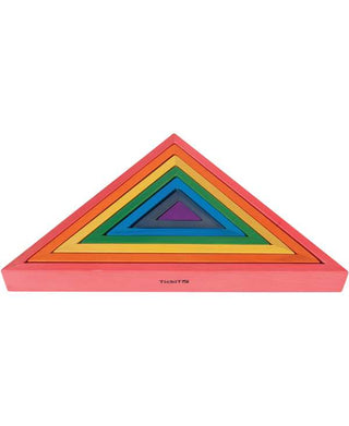 Wooden Rainbow Architect Triangles